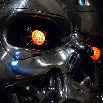 1:1 scale T-800 ENDOSKULL HOLLYWOOD COLLECTOR'S GALLERY