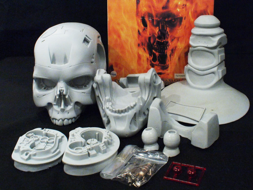 1:1 scale TERMINATOR ENDOSKELETON SKULL M1