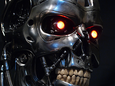 1:1 scale T-800 ENDOSKULL SIDESHOW COLLECTIBLES